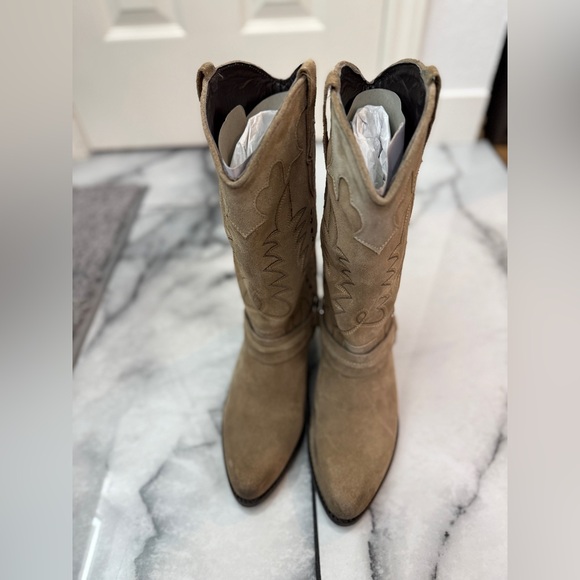 Free People Rodeo Riding Boots-Size 8-New In Box - Picture 14 of 17